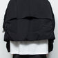 <LAST 1点> LB25AW-BL03-VTN | QUOISM®️パッティングショートフードブルゾン | BLACK