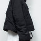 <LAST 1点> LB25AW-BL03-VTN | QUOISM®️パッティングショートフードブルゾン | BLACK