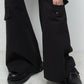 <LAST 1点> LB25AW-PT09-BDS | 3レイヤーボンディングスーツシンフラップバギートラウザー | BLACK