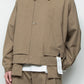 <LAST 1点> LB25AW-SH09-BDS | 3レイヤーボンディングスーツショートトレンチジャケット | LEGHORN