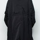 <LAST 1点> LB25AW-FC01-VTN | QUOISM®️パッティングフィッシュテールコート | BLACK