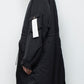 <LAST 1点> LB25AW-FC01-VTN | QUOISM®️パッティングフィッシュテールコート | BLACK