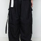 LB25AW-PT05-VTN | ヴィンテージナイロンデタッチャブルカーゴパンツ | BLACK