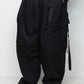 LB25AW-PT05-VTN | ヴィンテージナイロンデタッチャブルカーゴパンツ | BLACK