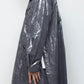 <LAST 1点> LB25AW-SHCO01-HKW | ウォッシュドホイルコーティングステンカラーライトコート | STEEL GRAY