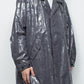 <LAST 1点> LB25AW-SHCO01-HKW | ウォッシュドホイルコーティングステンカラーライトコート | STEEL GRAY