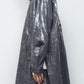 <LAST 1点> LB25AW-SHCO01-HKW | ウォッシュドホイルコーティングステンカラーライトコート | STEEL GRAY