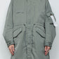 <LAST 1点> LB25AW-FC01-VTN | QUOISM®️パッティングフィッシュテールコート | SKY GRAY