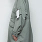 <LAST 1点> LB25AW-FC01-VTN | QUOISM®️パッティングフィッシュテールコート | SKY GRAY