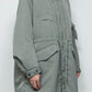 <LAST 1点> LB25AW-FC01-VTN | QUOISM®️パッティングフィッシュテールコート | SKY GRAY