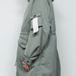 <LAST 1点> LB25AW-FC01-VTN | QUOISM®️パッティングフィッシュテールコート | SKY GRAY