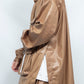 LB25SS-SH07-FFL| FAKE-FAKE LEATHER Ⅱ M-65モチーフシャツジャケット | BROWN