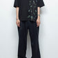 <LAST 1点> 
LB25AW-TE09-HDP | スーペリアピマコットンハンドペイントTシャツ | BLACK