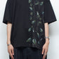 <LAST 1点> 
LB25AW-TE09-HDP | スーペリアピマコットンハンドペイントTシャツ | BLACK