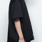 <LAST 1点> 
LB25AW-TE09-HDP | スーペリアピマコットンハンドペイントTシャツ | BLACK