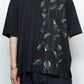 <LAST 1点> 
LB25AW-TE09-HDP | スーペリアピマコットンハンドペイントTシャツ | BLACK