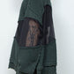 LB25AW-KN08 | Docking Reverse Crushed Sweater | BILLIARD GREEN