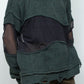 LB25AW-KN08 | Docking Reverse Crushed Sweater | BILLIARD GREEN