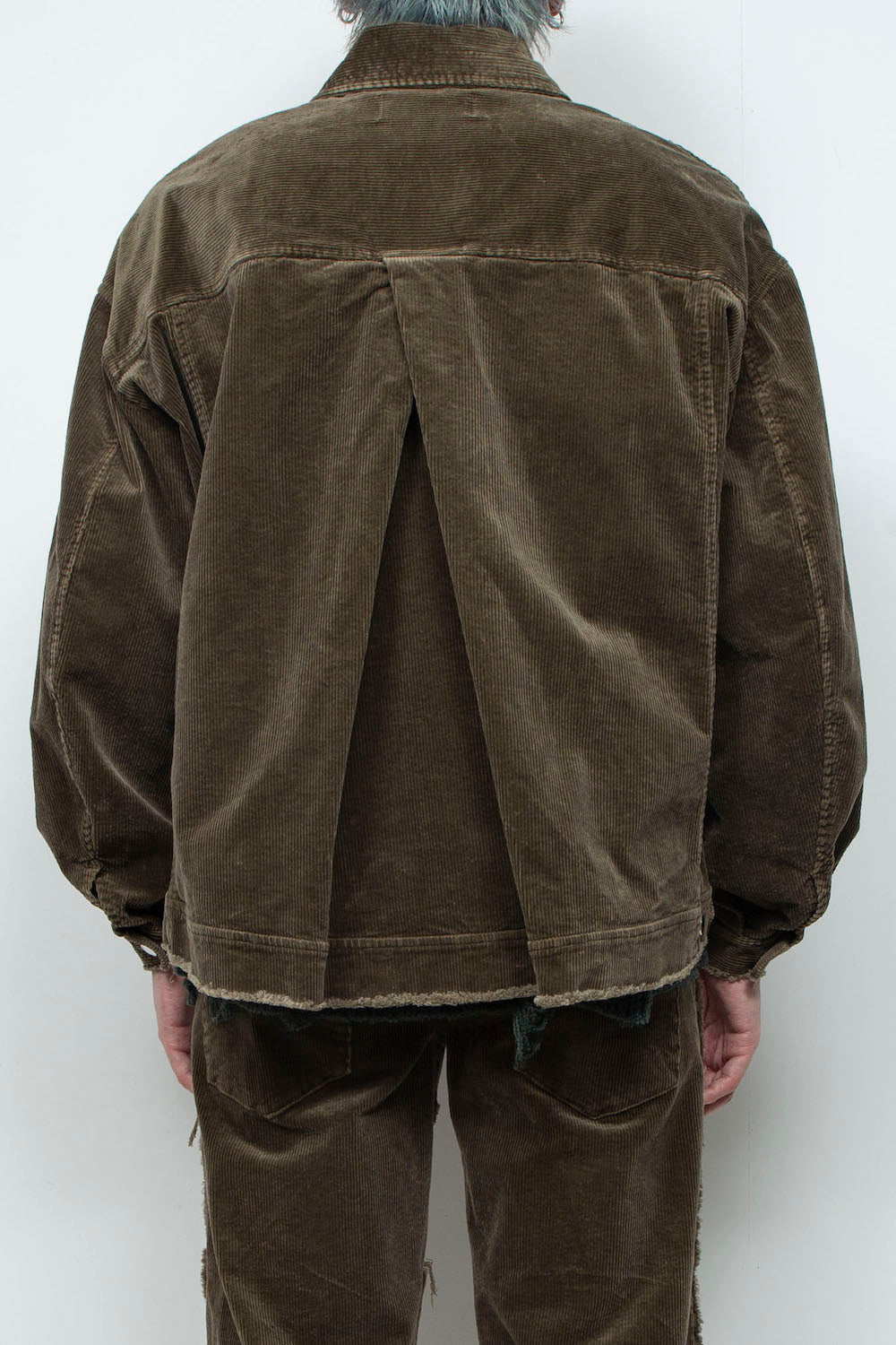 LB25AW-JK02-CDR | Reconstructed Carpenter Jacket (Corduroy) | OLIVE