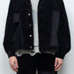 LB25AW-JK02-CDR | Reconstructed Carpenter Jacket (Corduroy) | BLACK