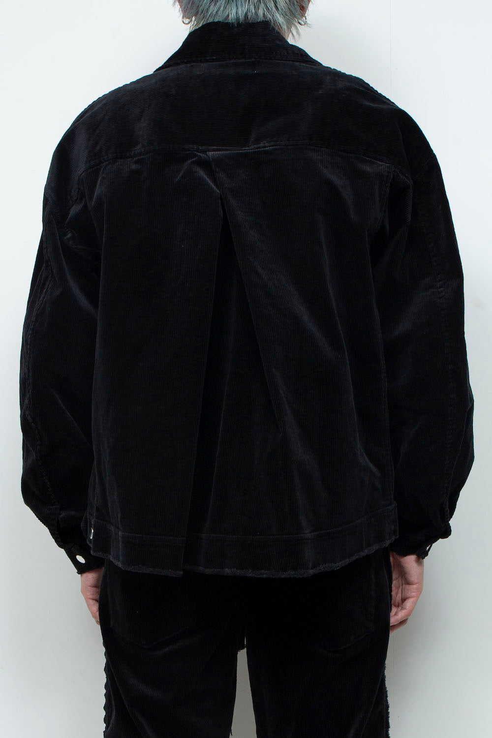 LB25AW-JK02-CDR | Reconstructed Carpenter Jacket (Corduroy) | BLACK