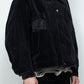 LB25AW-JK02-CDR | Reconstructed Carpenter Jacket (Corduroy) | BLACK