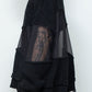 LB25AW-KN08 | Docking Reverse Crushed Sweater | BLACK