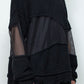 LB25AW-KN08 | Docking Reverse Crushed Sweater | BLACK