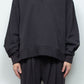 *Limited Edition* LB25AW-PO08-HJS | Vintage Finish Sweatshirt Pullover | Black Vintage