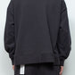 *Limited Edition* LB25AW-PO08-HJS | Vintage Finish Sweatshirt Pullover | Black Vintage