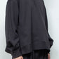 *Limited Edition* LB25AW-PO08-HJS | Vintage Finish Sweatshirt Pullover | Black Vintage