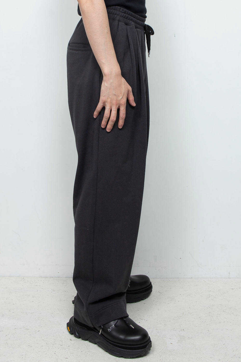 *限定* LB25AW-PT08-HJS | ヴィンテージフィニッシュスウェットイージーパンツ | BLACK VINTAGE
