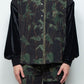 LB25AW-SH08-JQD | Velour Jersey Sleeve Easy Shirt (Jacquard) | Ivy x Black