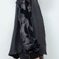 <last>
 LB25AW-SH08-SPV-PVL | Velour Jersey Sleeve Easy Shirt | Black x Black</last>