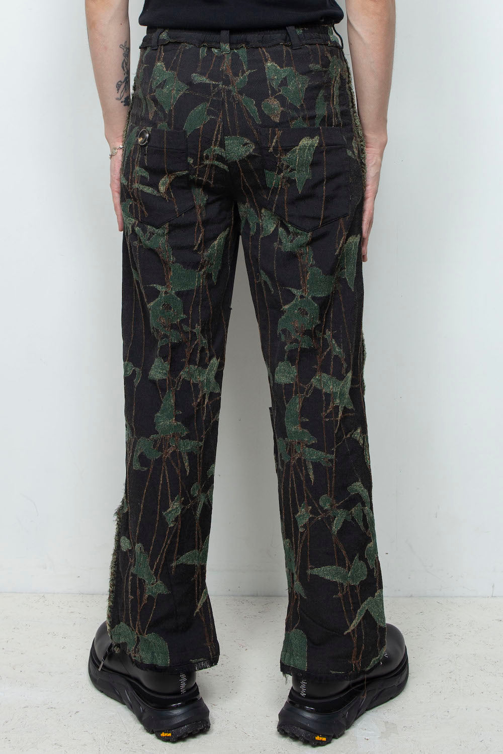 LB25AW-PT02-JQD | Reconstructed 5-Pocket Pants (Jacquard) | IVY