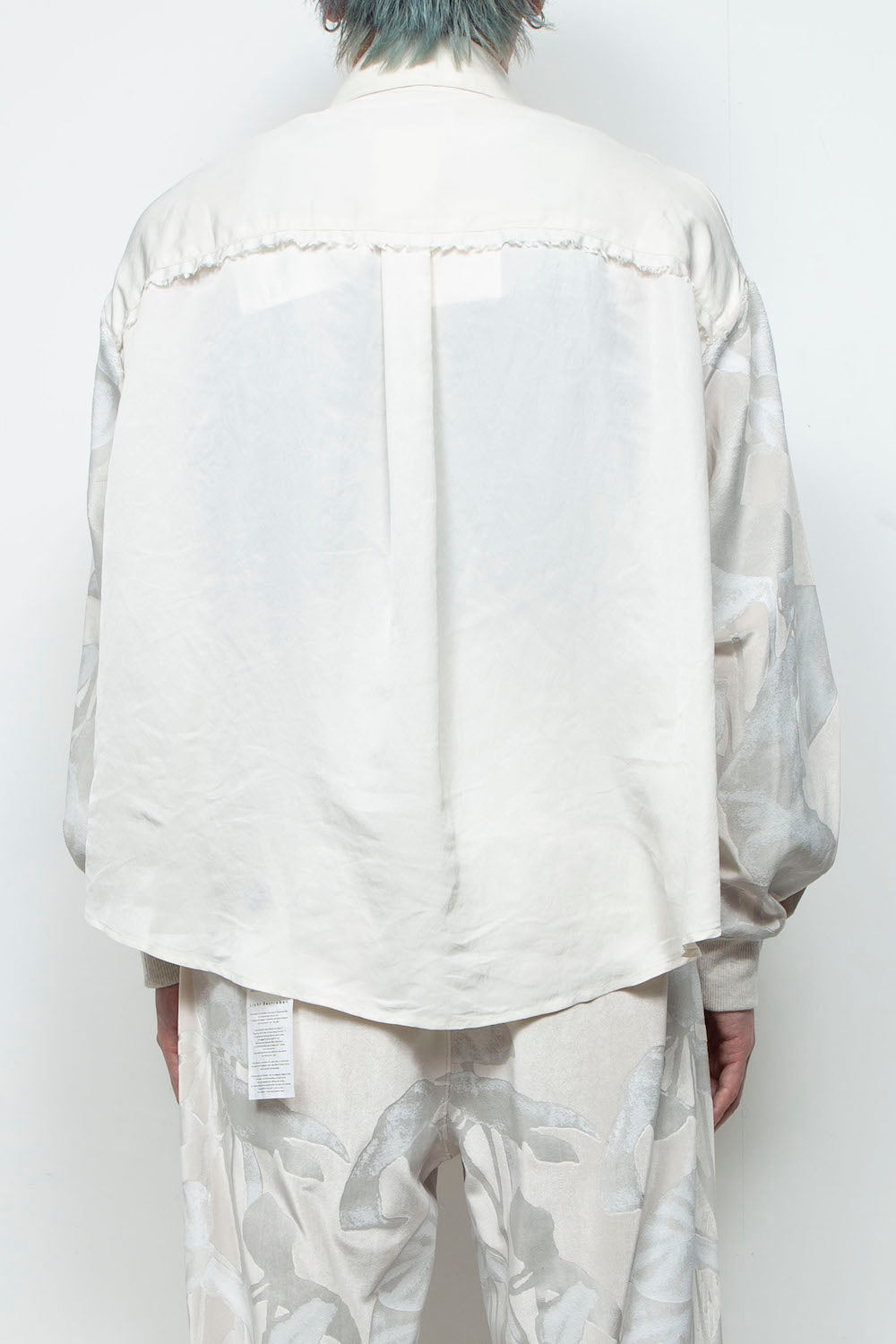 <last>  
LB25AW-SH08-SPV-PVL | Velour Jersey Sleeve Easy Shirt | OFF WHITE x OFF WHITE</last>