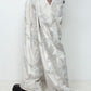 LB25AW-PT08-PVL | 3D Printed Velour Jersey Easy Pants | Off White