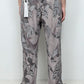 <last>
 LB25AW-PT08-PVL | 3D Printed Velour Jersey Easy Pants | Charcoal</last>