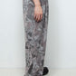 <last>
 LB25AW-PT08-PVL | 3D Printed Velour Jersey Easy Pants | Charcoal</last>