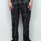 <last>  
LB25AW-PT08-PVL | 3D Printed Velour Jersey Easy Pants | BLACK</last>