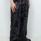 <last>  
LB25AW-PT08-PVL | 3D Printed Velour Jersey Easy Pants | BLACK</last>