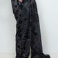 <last>  
LB25AW-PT08-PVL | 3D Printed Velour Jersey Easy Pants | BLACK</last>