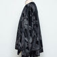 LB25AW-PO08-PVL | 3D Printed Velour Jersey Pullover | BLACK