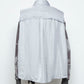 LB25AW-SH08-SPV-PVL | Velour Jersey Sleeve Easy Shirt | SKY GRAY x CHARCOAL