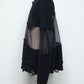LB25AW-KN08 | Docking Reverse Crushed Sweater | BLACK