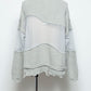 <last>
 LB25AW-KN08 | Docking Reverse Crushed Sweater | Light Gray</last>