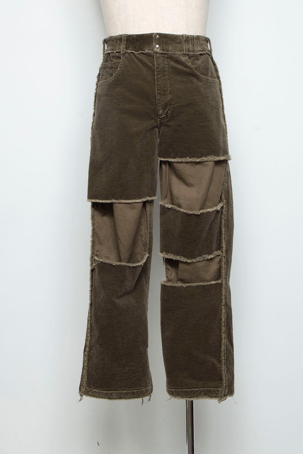 <last> LB25AW-PT02-CDR | Reconstructed 5-Pocket Pants (Corduroy) | OLIVE</last>