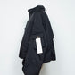 <LAST 1点> LB25AW-BL03-VTN | QUOISM®️パッティングショートフードブルゾン | BLACK