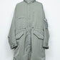 <LAST 1点> LB25AW-FC01-VTN | QUOISM®️パッティングフィッシュテールコート | SKY GRAY