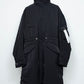 <LAST 1点> LB25AW-FC01-VTN | QUOISM®️パッティングフィッシュテールコート | BLACK